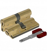 Картинка Цилиндровый механизм Cisa RS3 OL3S1-13.66 (70 мм/30+10+30), ЛАТУНЬ